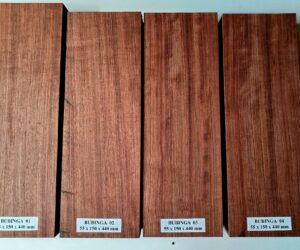 Bubinga 55 x 150 x 440 mm