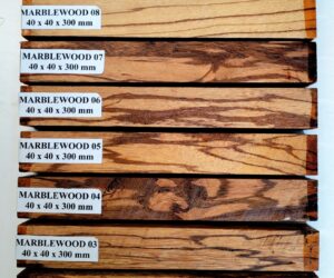 Marblewood 40 x 40 x 300 mm
