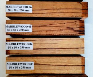 Marblewood 50 x 50 x 250 mm