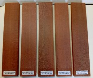 Leopardwood 30 x 110 x 550 mm