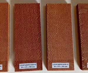 Leopardwood 30 x 135 x 350 mm